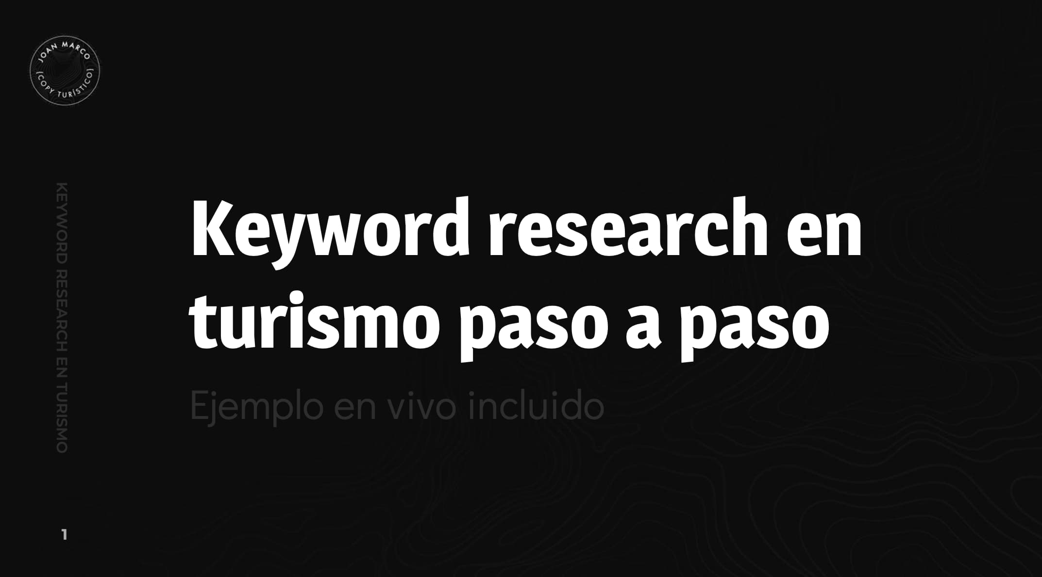 keyword research en turismo